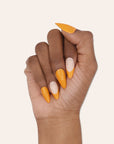 Persimmon Press On Nail set by BLING BARBLING BAR | 'Persimmon' Press On Nail Set