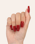 Red Press On Nails