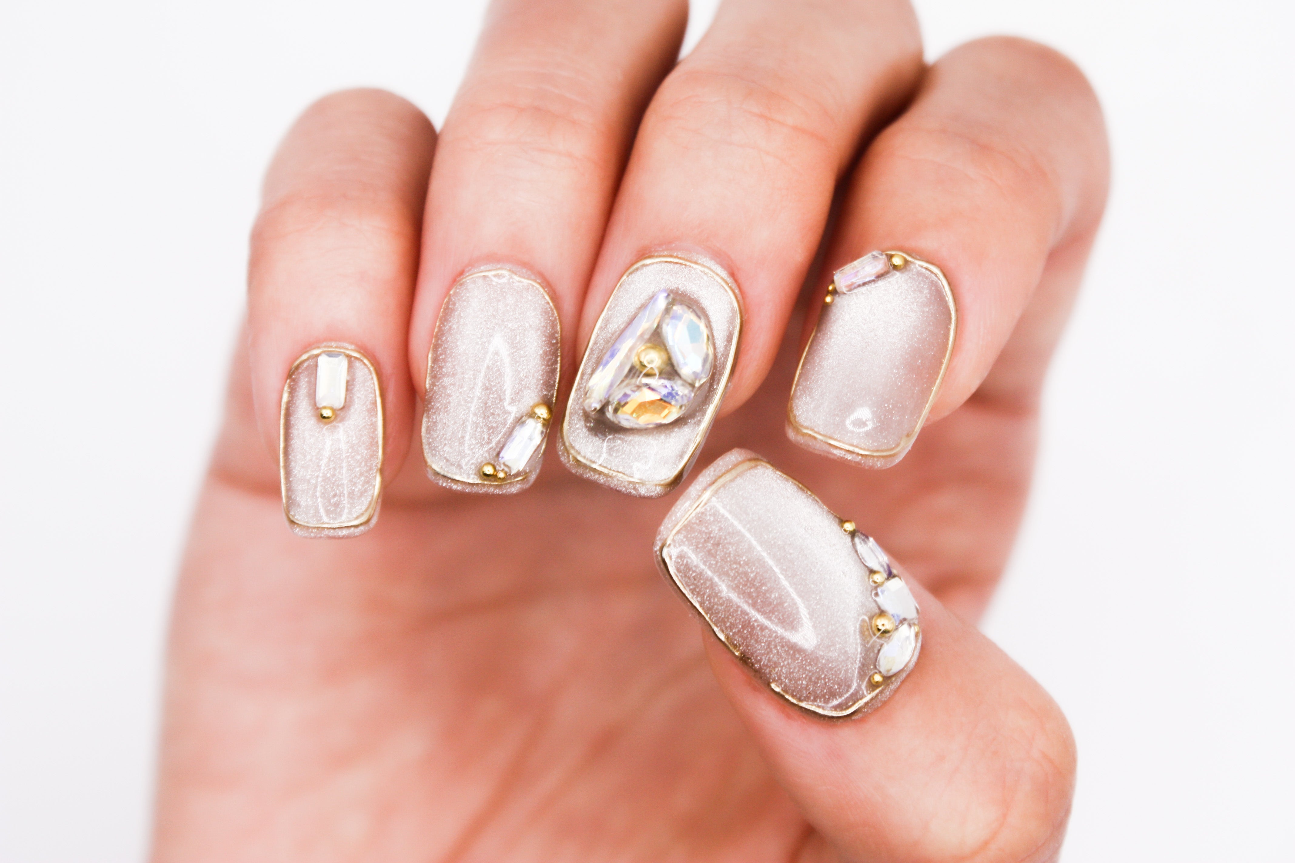 Applied Press On Nail Set