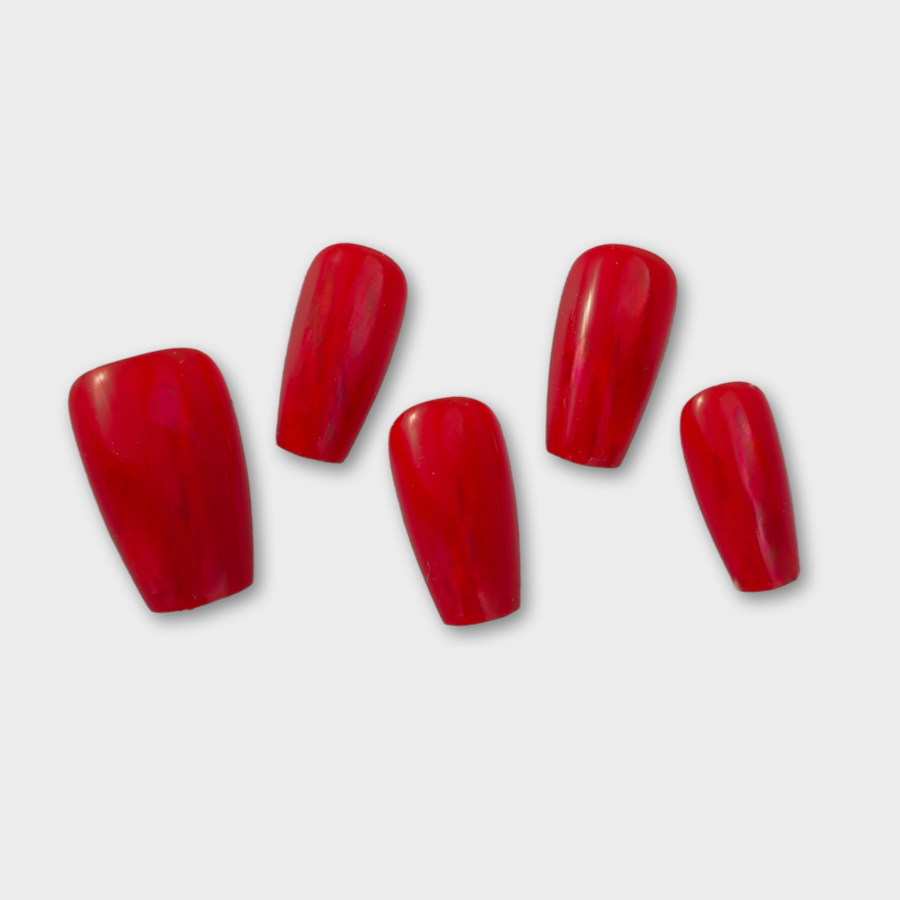 dionysus dark red coffin nails