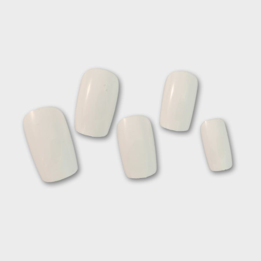 dove hite basic squoval pres on nails